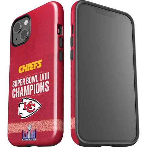 NFL Chiefs Super Bowl LVIII Champions iPhone 15 Impact Case