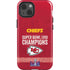NFL Chiefs Super Bowl LVIII Champions iPhone 15 Plus Impact Case