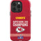 NFL Chiefs Super Bowl LVIII Champions iPhone 15 Pro Impact Case