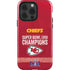 NFL Chiefs Super Bowl LVIII Champions iPhone 15 Pro Impact Case