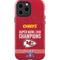 NFL Chiefs Super Bowl LVIII Champions iPhone 15 Pro Max Impact Case