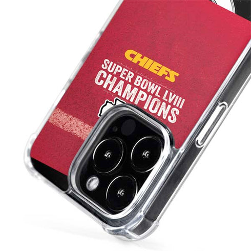 NFL Chiefs Super Bowl LVIII Champions iPhone 15 Pro Max MagSafe Case