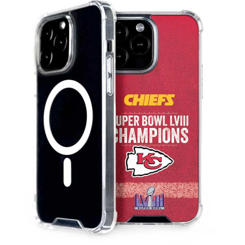NFL Chiefs Super Bowl LVIII Champions iPhone 15 Pro Max MagSafe Case