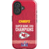 NFL Chiefs Super Bowl LVIII Champions iPhone 16 Plus Impact Case