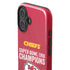 NFL Chiefs Super Bowl LVIII Champions iPhone 16 Plus Impact Case
