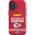 NFL Chiefs Super Bowl LVIII Champions iPhone 16 Plus Magsafe Impact Case