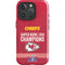 NFL Chiefs Super Bowl LVIII Champions iPhone 16 Pro Max Impact Case