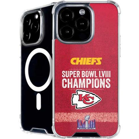 NFL Chiefs Super Bowl LVIII Champions iPhone 16 Pro Max MagSafe Case