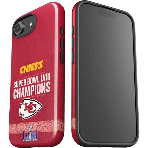 NFL Chiefs Super Bowl LVIII Champions iPhone 16e Impact Case