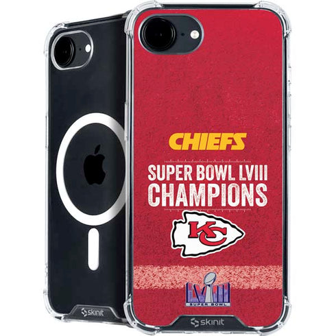 NFL Chiefs Super Bowl LVIII Champions iPhone 16e MagSafe Case