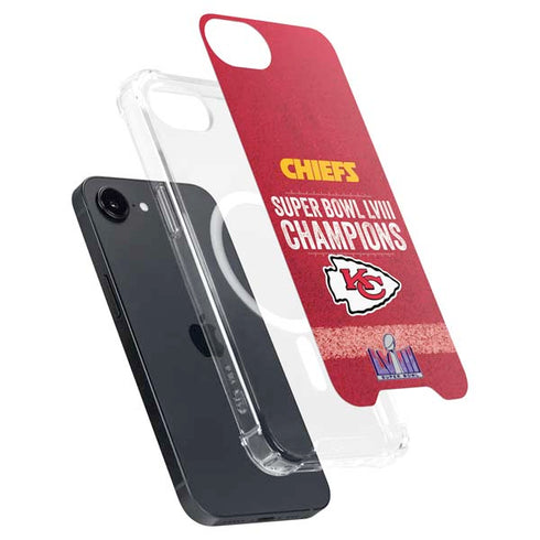 NFL Chiefs Super Bowl LVIII Champions iPhone 16e MagSafe Case