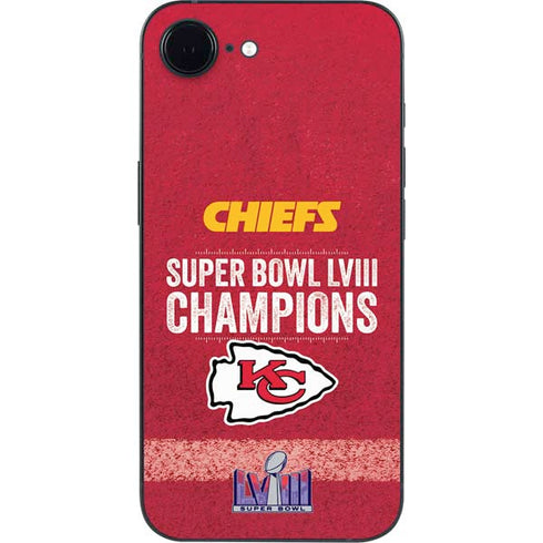 NFL Chiefs Super Bowl LVIII Champions iPhone 16e Skin
