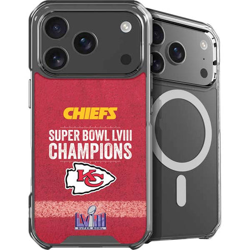 NFL Chiefs Super Bowl LVIII Champions iPhone 18 Pro MagSafe Case