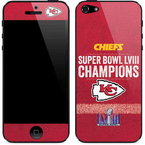 NFL Chiefs Super Bowl LVIII Champions iPhone 5/5s/5SE Skin
