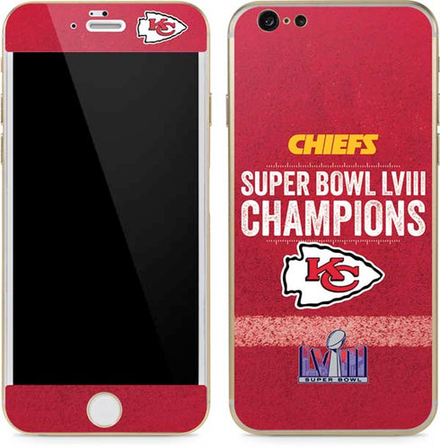 NFL Chiefs Super Bowl LVIII Champions iPhone 6/6s Skin
