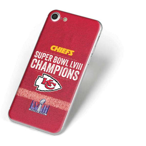 NFL Chiefs Super Bowl LVIII Champions iPhone 7 Skin