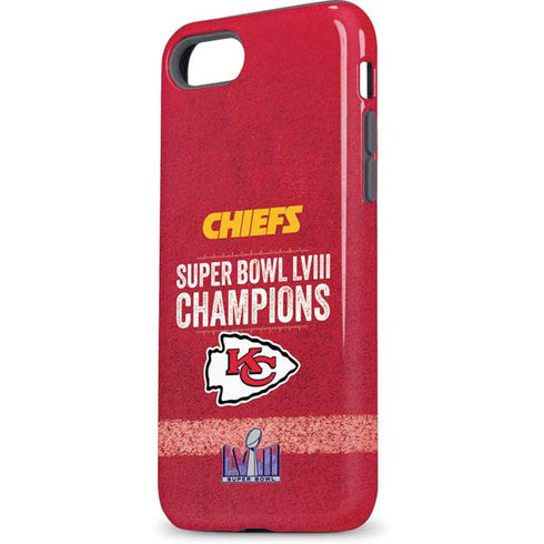 NFL Chiefs Super Bowl LVIII Champions iPhone 8 Pro Case