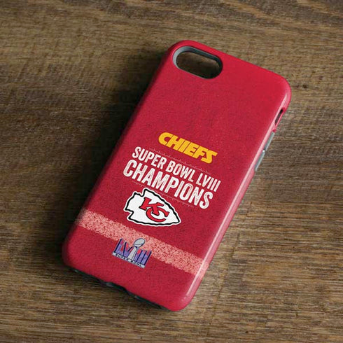 NFL Chiefs Super Bowl LVIII Champions iPhone 8 Pro Case