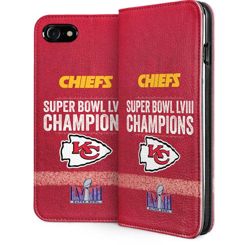 NFL Chiefs Super Bowl LVIII Champions iPhone Cases