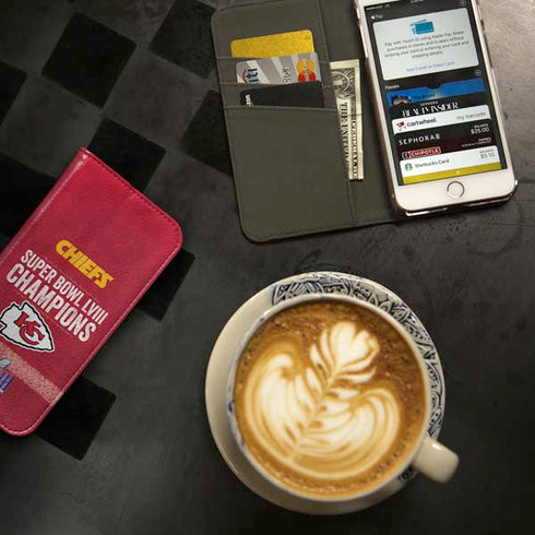 NFL Chiefs Super Bowl LVIII Champions iPhone SE (2nd & 3rd Gen) Folio Case