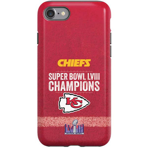 NFL Chiefs Super Bowl LVIII Champions iPhone SE (2nd & 3rd Gen) Pro Case