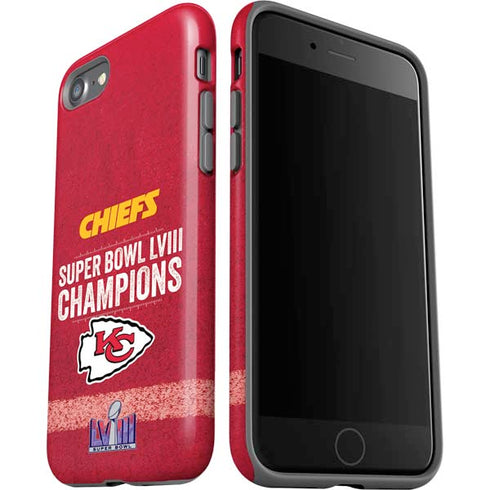 NFL Chiefs Super Bowl LVIII Champions iPhone SE (2nd & 3rd Gen) Pro Case