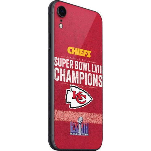 NFL Chiefs Super Bowl LVIII Champions iPhone SE (2nd & 3rd Gen) Skin