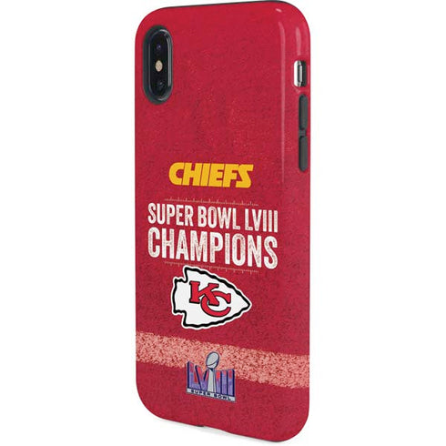 NFL Chiefs Super Bowl LVIII Champions iPhone X Pro Case