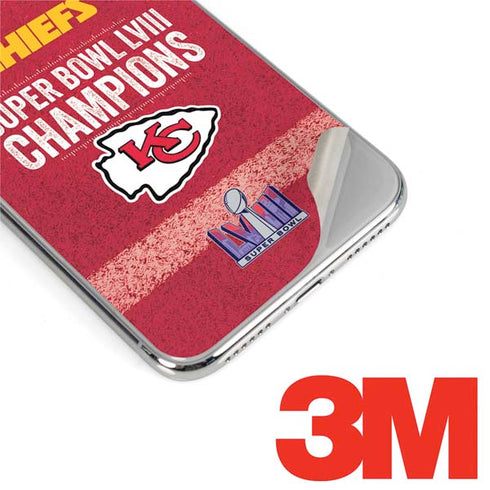NFL Chiefs Super Bowl LVIII Champions iPhone X Skin