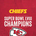 NFL Chiefs Super Bowl LVIII Champions iPhone XS Pro Case