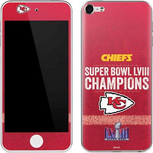 NFL Chiefs Super Bowl LVIII Champions Apple iPod Skin