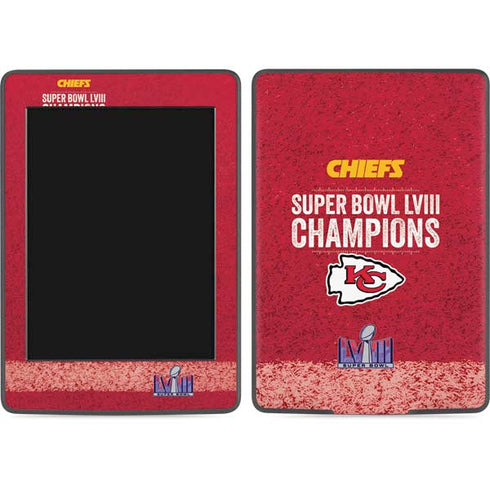 NFL Chiefs Super Bowl LVIII Champions Amazon Kindle Skin
