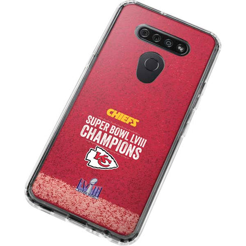 NFL Chiefs Super Bowl LVIII Champions LG K51/Q51 Clear Case