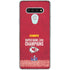 NFL Chiefs Super Bowl LVIII Champions LG Stylo 6 Clear Case