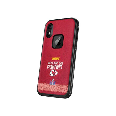 NFL Chiefs Super Bowl LVIII Champions LifeProof Fre iPhone Skin