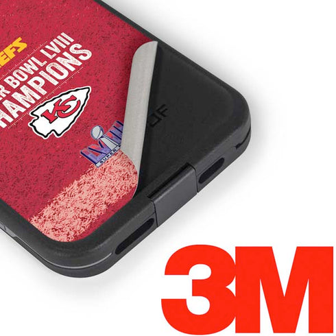 NFL Chiefs Super Bowl LVIII Champions LifeProof Fre iPhone Skin