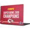 NFL Chiefs Super Bowl LVIII Champions MacBook Pro 14in (2021-24) Skin