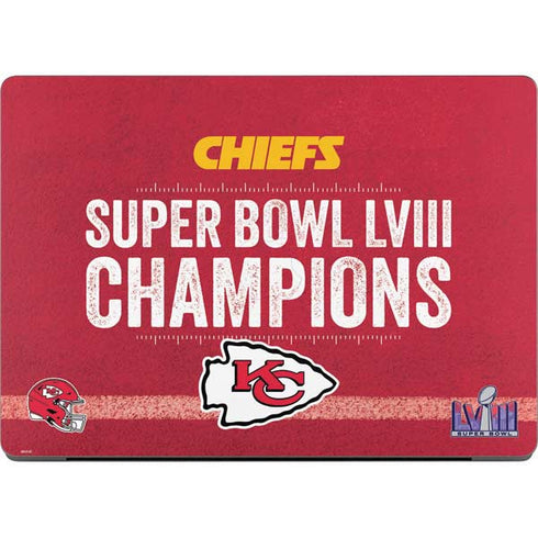 NFL Chiefs Super Bowl LVIII Champions MacBook Pro 14in (2021-24) Skin