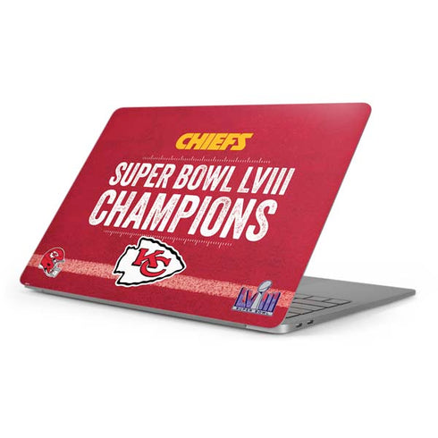NFL Chiefs Super Bowl LVIII Champions Apple MacBook Pro 16-inch Skin