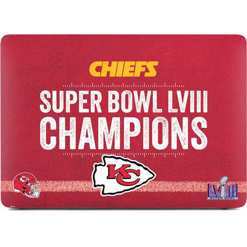 NFL Chiefs Super Bowl LVIII Champions Apple MacBook Pro 16-inch Skin