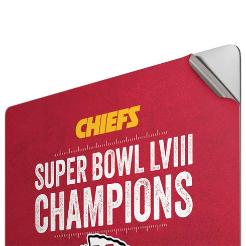 NFL Chiefs Super Bowl LVIII Champions Apple MacBook Pro 16-inch Skin