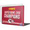 NFL Chiefs Super Bowl LVIII Champions MacBook Cases