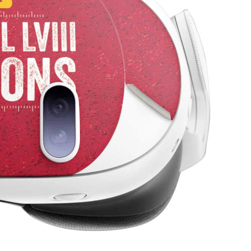 NFL Chiefs Super Bowl LVIII Champions Meta Quest 3 Skin