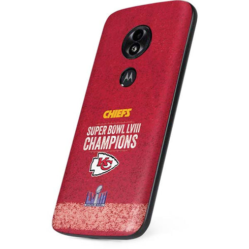 NFL Chiefs Super Bowl LVIII Champions Moto E5 Play Skin