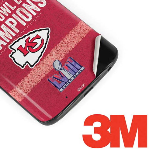 NFL Chiefs Super Bowl LVIII Champions Moto G6 Skin