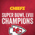 NFL Chiefs Super Bowl LVIII Champions Moto G6 Skin