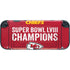 NFL Chiefs Super Bowl LVIII Champions Nintendo Switch 2 (2025) with Joy-Con Skin