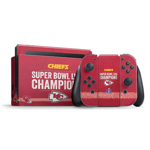 NFL Chiefs Super Bowl LVIII Champions Nintendo Skins