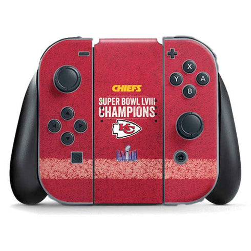 NFL Chiefs Super Bowl LVIII Champions Nintendo Skins