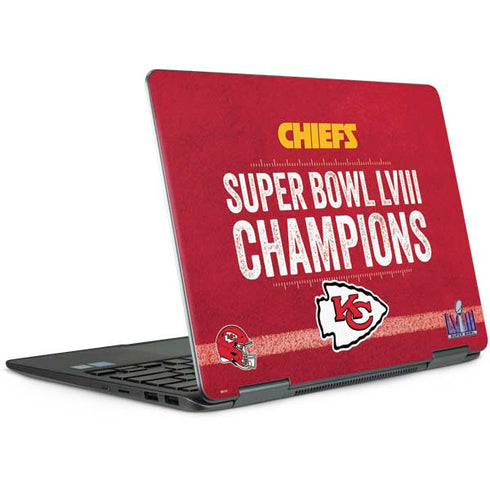 NFL Chiefs Super Bowl LVIII Champions Notebook 9 Pro 13in (2017) Skin
